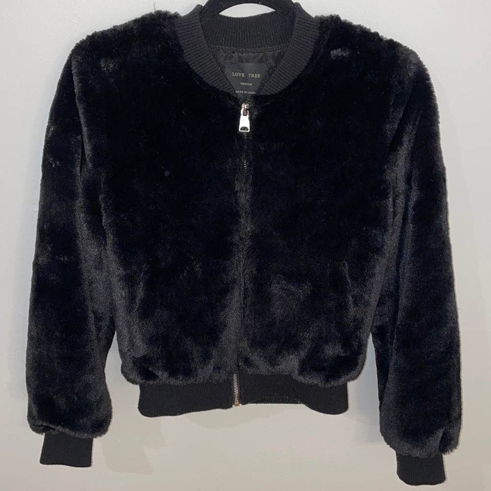 Black Fur Jacket